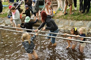 Anwassern im Stadtpark