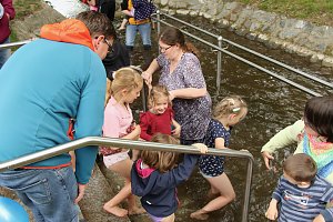 Anwassern im Stadtpark