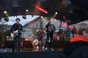 Peter Blei unterwegs auf dem Bahnhofsfest in Nordhausen