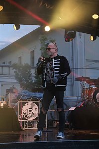 Peter Blei unterwegs auf dem Bahnhofsfest in Nordhausen