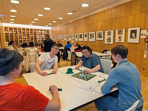 Internationale Begegnung auf dem Campus: Studenten und Lehrer aus ganz Europa tauschten sich im Rahmen der 27. Internationalen Projektwoche an der Hochschule Nordhausen fachlich und kulturell aus.