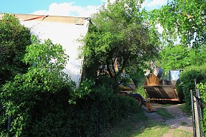 Lkw auf Abwegen im Kyffh&auml;userkreis