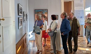 Die Vernissage zum Auftakt der Festwoche wurde von &uuml;ber 150 G&auml;sten besucht.