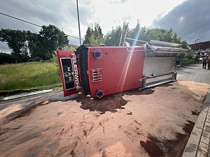 Unfall mit Feuerwehrauto