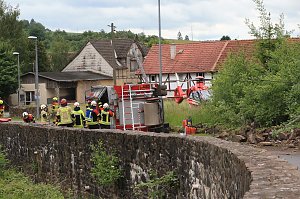 Unfall mit Feuerwehrauto