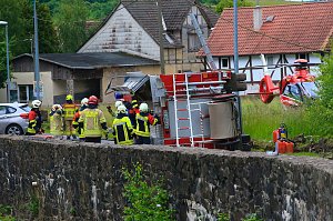Unfall mit Feuerwehrauto