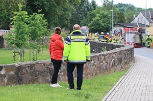 Unfall mit Feuerwehrauto