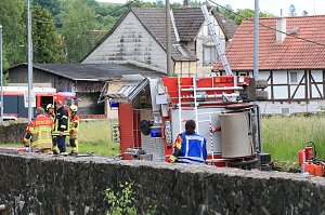 Unfall mit Feuerwehrauto
