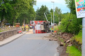 Unfall mit Feuerwehrauto