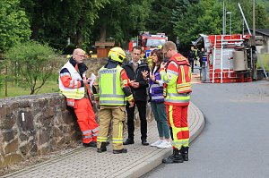 Unfall mit Feuerwehrauto