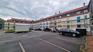 Die WBG S&uuml;dharz hat die Fassaden von sechs H&auml;usern saniert, die seit langer Zeit im Bestand der Genossenschaft sind