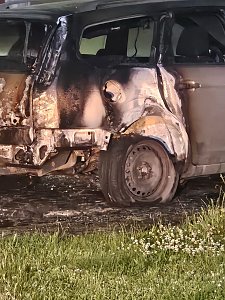 PKW-Brand in Heldrungen