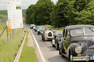 Oldtimer-Ausfahrt zum Sondershäuser Stadtgeburtstag