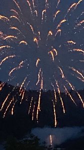 Feuerwerk zum Abschluss der Festwoche in Sondershausen