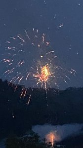 Feuerwerk zum Abschluss der Festwoche in Sondershausen