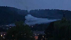 Feuerwerk zum Abschluss der Festwoche in Sondershausen