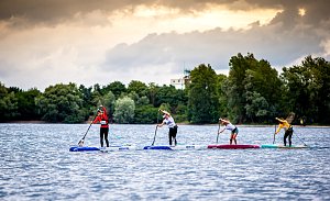 SUP in Sundhausen mit Susanne Lier