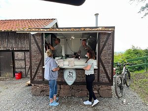 Ritterrast &uuml;ber den D&auml;chern von Neustadt 