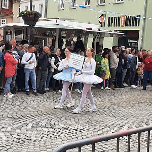 Tanzschule Radeva zu Pfingsten in Sondershausen
