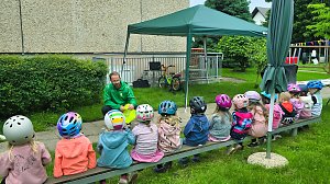Kreisverkehrswacht beim Kinderfest in Niedersachswerfen