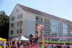 Peter Blei unterwegs auf dem Rolandsfest