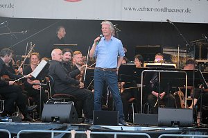 Peter Blei unterwegs auf dem Rolandsfest