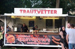 Peter Blei unterwegs auf dem Rolandsfest