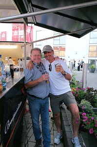 Peter Blei unterwegs auf dem Rolandsfest