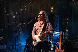 Peter Blei unterwegs auf dem Rolandsfest