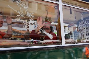 Schienencorso der Nordh&auml;user Stra&szlig;enbahn zum 55. Rolandsfest