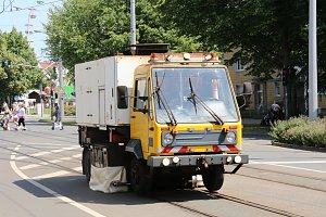 Schienencorso der Nordh&auml;user Stra&szlig;enbahn zum 55. Rolandsfest
