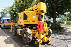 Schienencorso der Nordh&auml;user Stra&szlig;enbahn zum 55. Rolandsfest