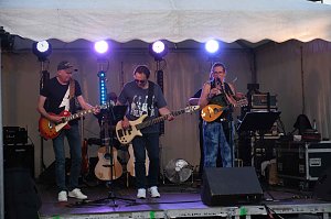 Peter Blei unterwegs auf dem Rolandsfest