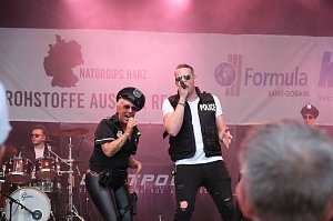 Peter Blei unterwegs auf dem Rolandsfest