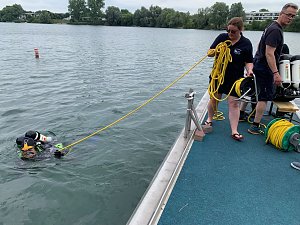 Northeimer Rettungstaucher zu Gast beim TSC Neptun
