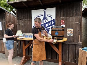 Erste Jubil&auml;umsfeier der Dreit&uuml;rme Brauerei in Bad Langensalza 