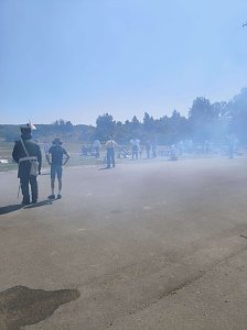 Europameisterschaft der Schwarzpulverkanoniere in Sondershausen