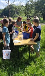 Exkursion der Petersberger Grundschule rund ums Wasser