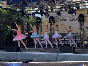 Der Auftritt des Tanzstudios Radeva auf dem 55. Rolandsfest