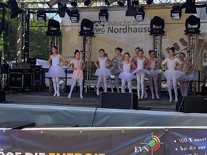 Der Auftritt des Tanzstudios Radeva auf dem 55. Rolandsfest