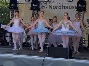 Der Auftritt des Tanzstudios Radeva auf dem 55. Rolandsfest