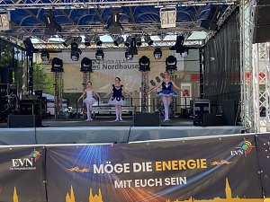 Der Auftritt des Tanzstudios Radeva auf dem 55. Rolandsfest