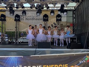 Der Auftritt des Tanzstudios Radeva auf dem 55. Rolandsfest