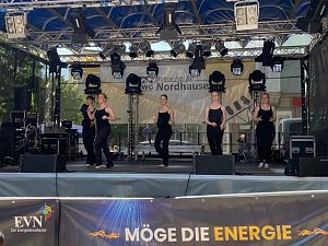 Der Auftritt des Tanzstudios Radeva auf dem 55. Rolandsfest