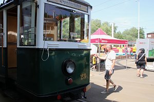 125 Jahre Straßenbahn Nordhausen - Geburtstagsfeier im Depot
