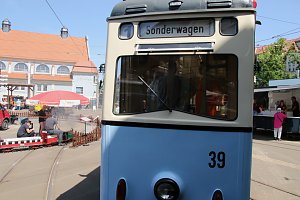 125 Jahre Straßenbahn Nordhausen - Geburtstagsfeier im Depot