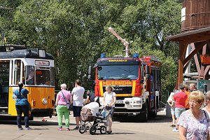 125 Jahre Straßenbahn Nordhausen - Geburtstagsfeier im Depot