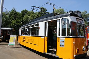 125 Jahre Straßenbahn Nordhausen - Geburtstagsfeier im Depot