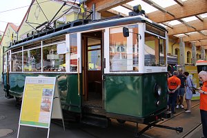 125 Jahre Straßenbahn Nordhausen - Geburtstagsfeier im Depot