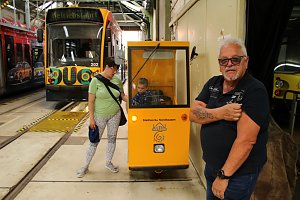 125 Jahre Straßenbahn Nordhausen - Geburtstagsfeier im Depot